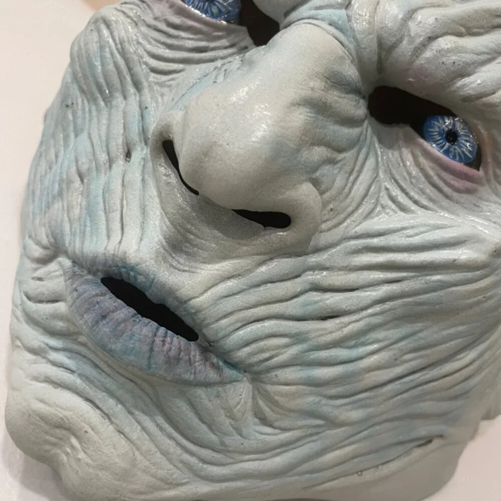 GAME OF THRONES NIGHT KING LATEX MASK ADULT SIZE‎ REALISTIC GOTHIC COLLECTIBLE